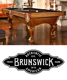 Tables de billard - Collection Brunswick - 